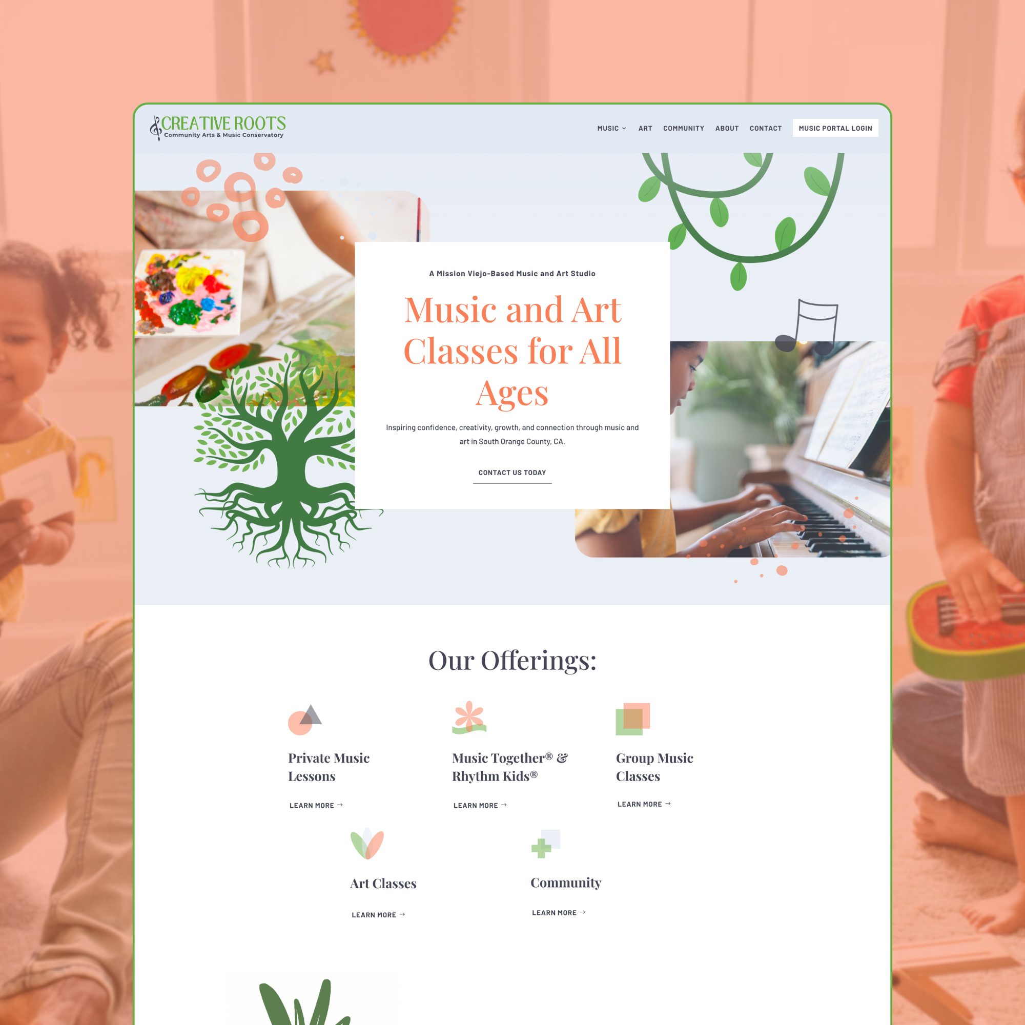 Portfolio of digital marketing solutions for Quality Gardening & Landscaping